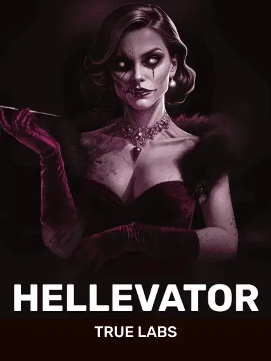 Hellevator slot artwork