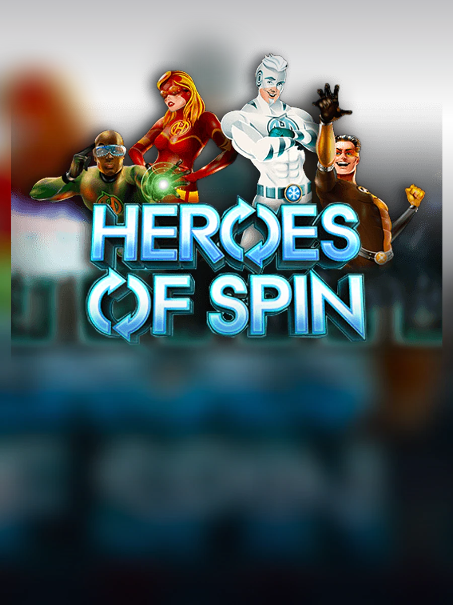Heroes of Spin slot artwork