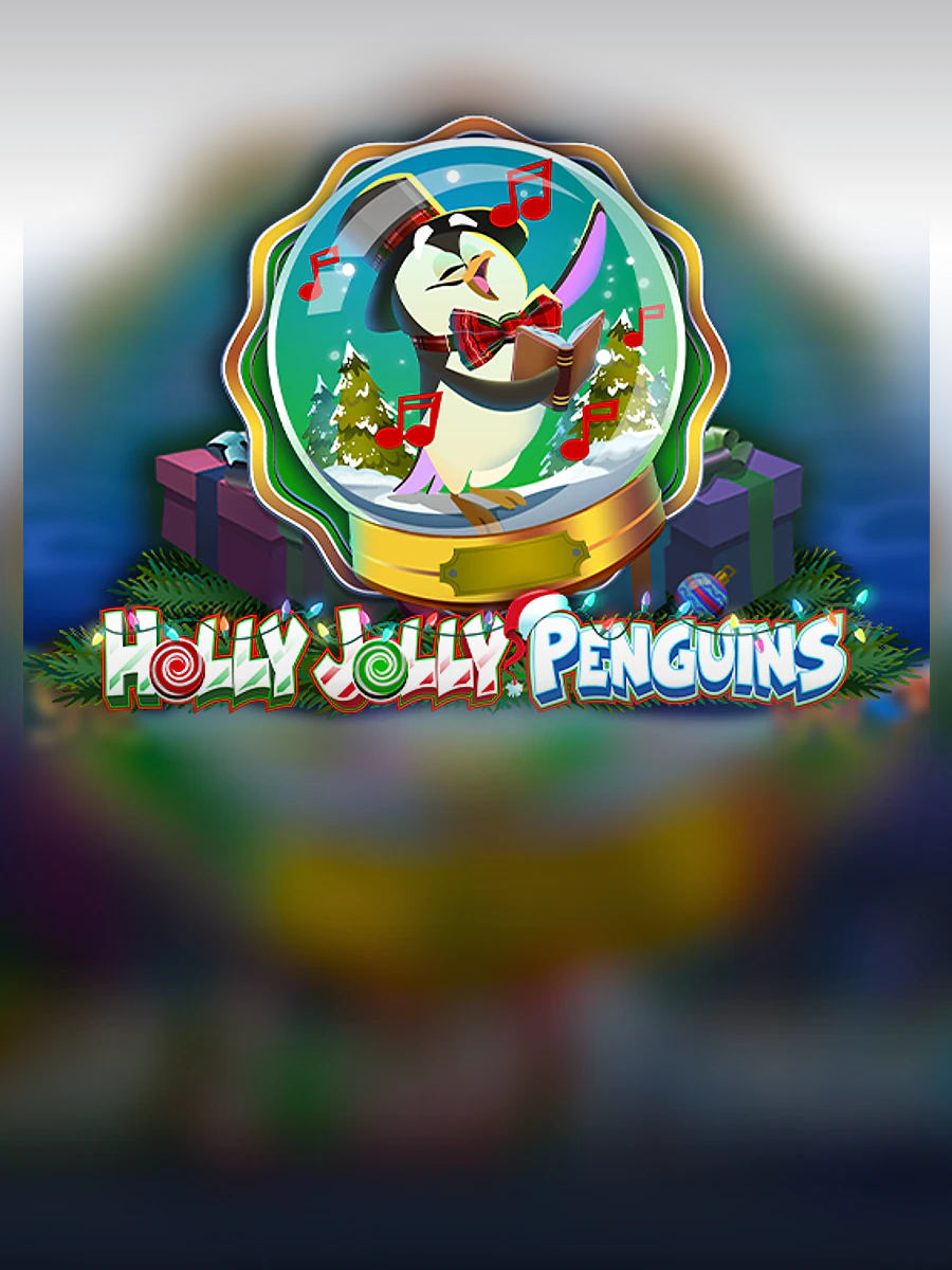 Holly Jolly Penguins slot artwork