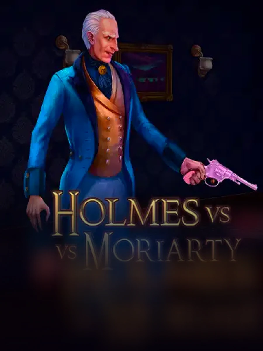 Holmes vs Moriarty slot artwork