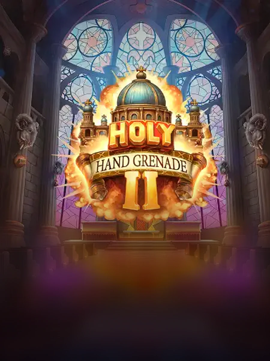 Holy Hand Grenade 2 Dream Drop slot artwork