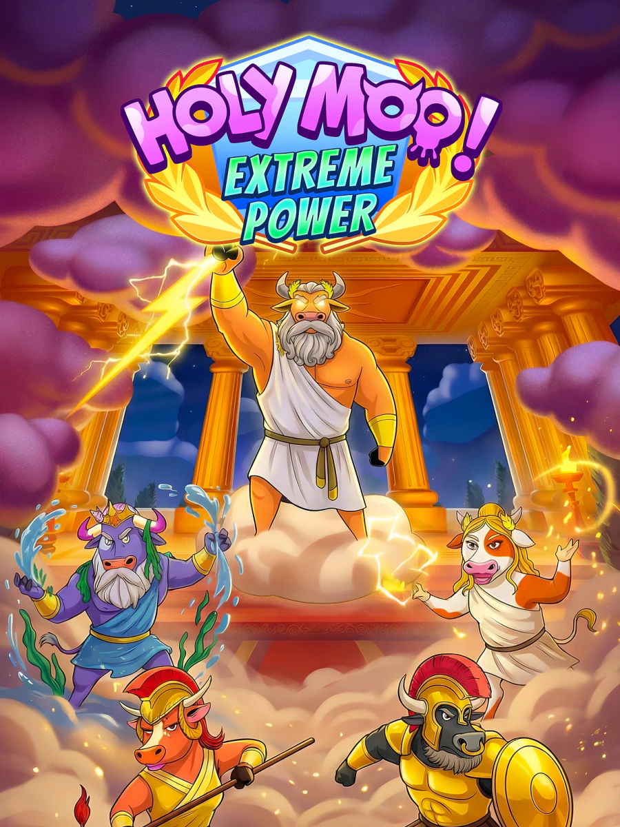 Holy Moo! Extreme Power slot artwork