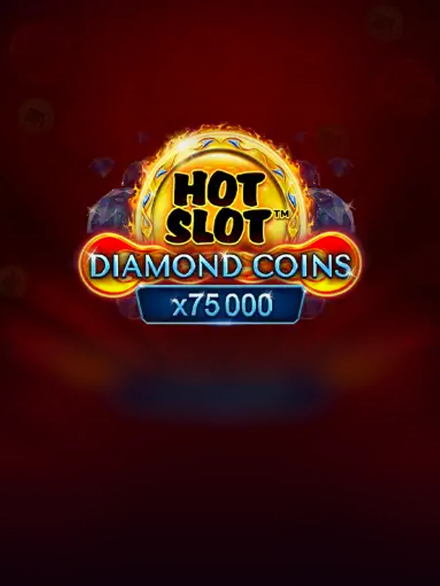 Hot Slot: Diamond Coins Burning Board casino game artwork