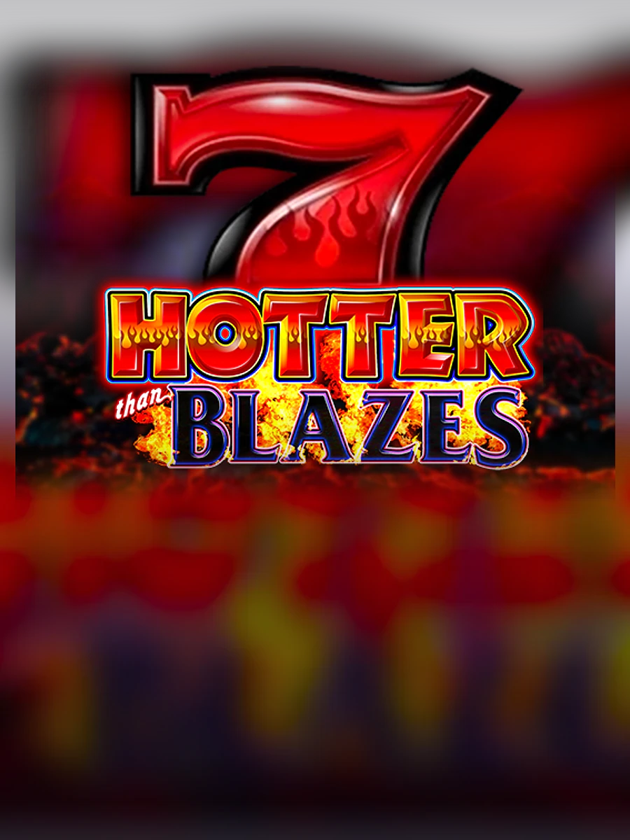 Hotter than Blazes slot artwork