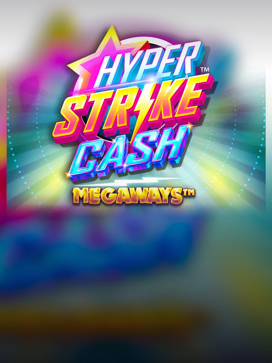 Hyper Strike CASH Megaways slot artwork