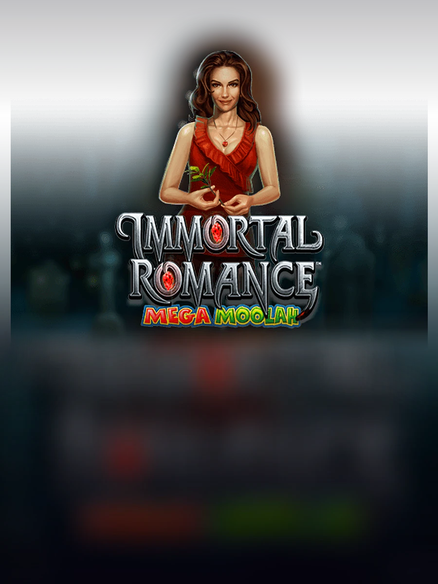 Immortal Romance Mega Moolah slot artwork