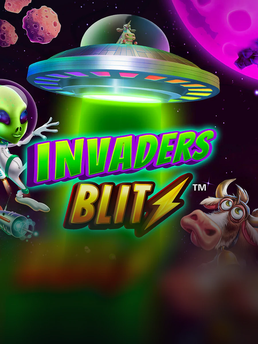 Invaders Blitz slot artwork