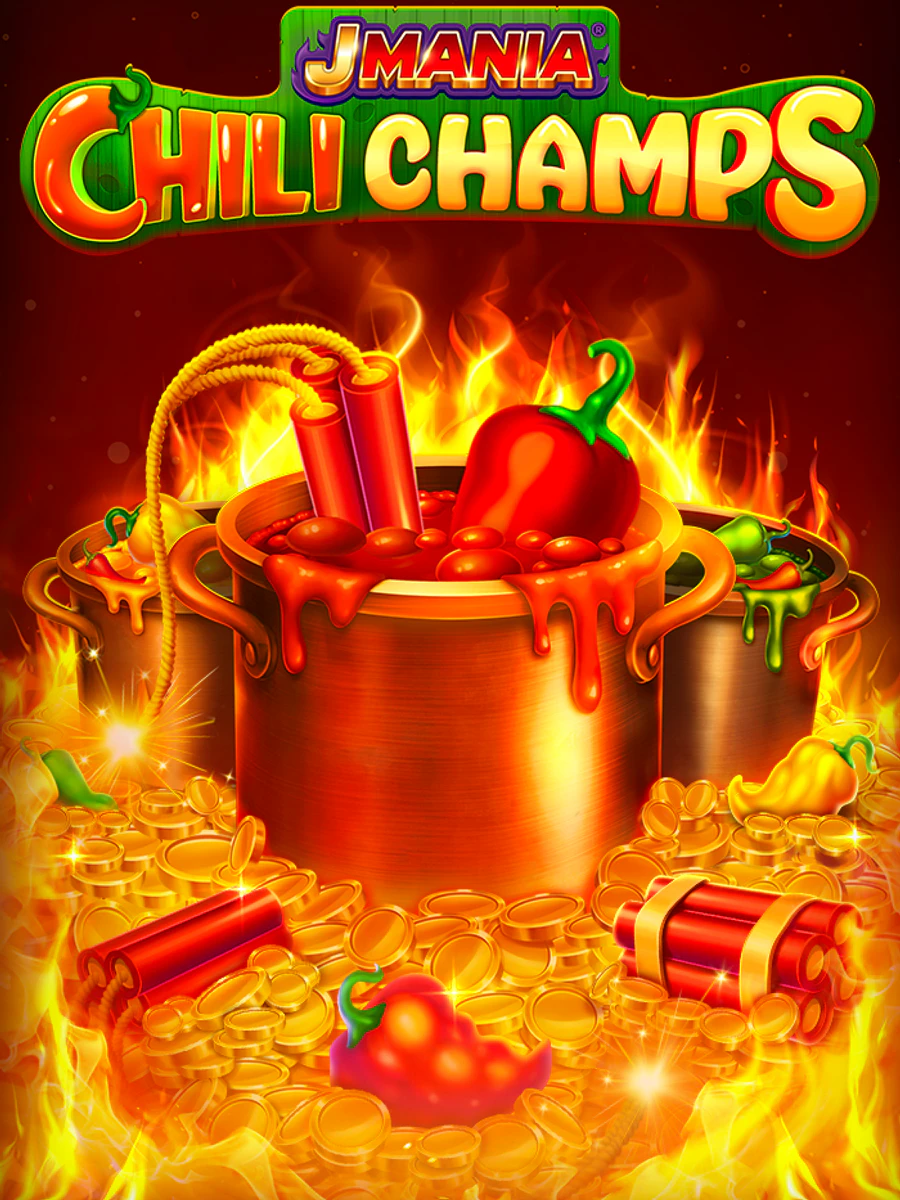 J Mania® Chili Champs slot artwork
