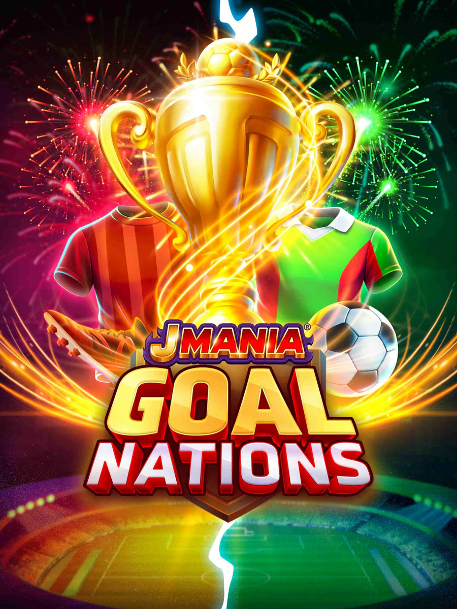 J Mania Goal Nations slot artwork