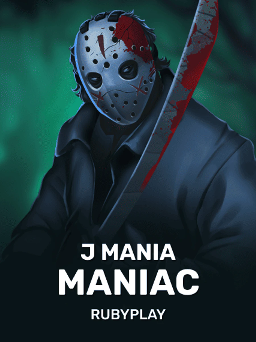 J Mania Maniac slot artwork