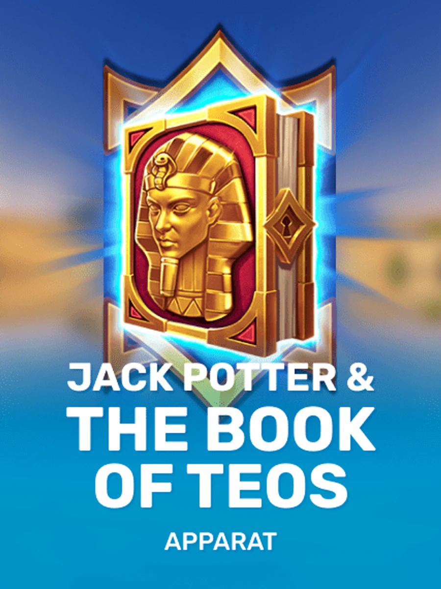 Jack Potter & The Book of Teos slot artwork