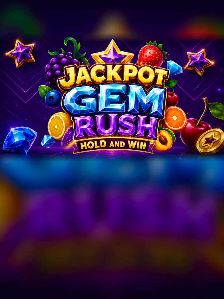 Jackpot Gem Rush: Hold and Win slot artwork