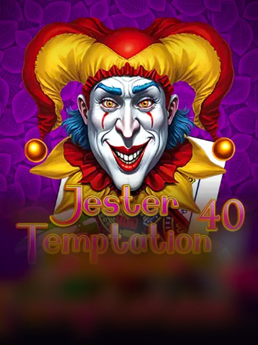 Jester Temptation 40 casino game artwork
