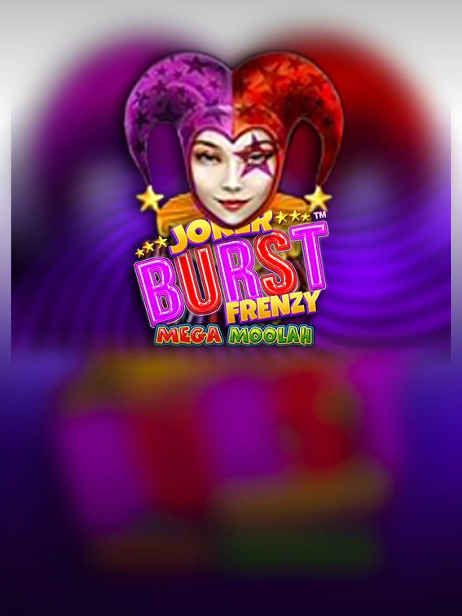 Joker Burst Frenzy Mega Moolah slot artwork