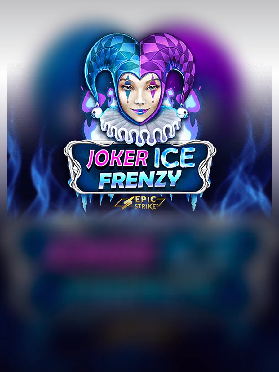 Joker Ice Frenzy Epic Strike slot artwork