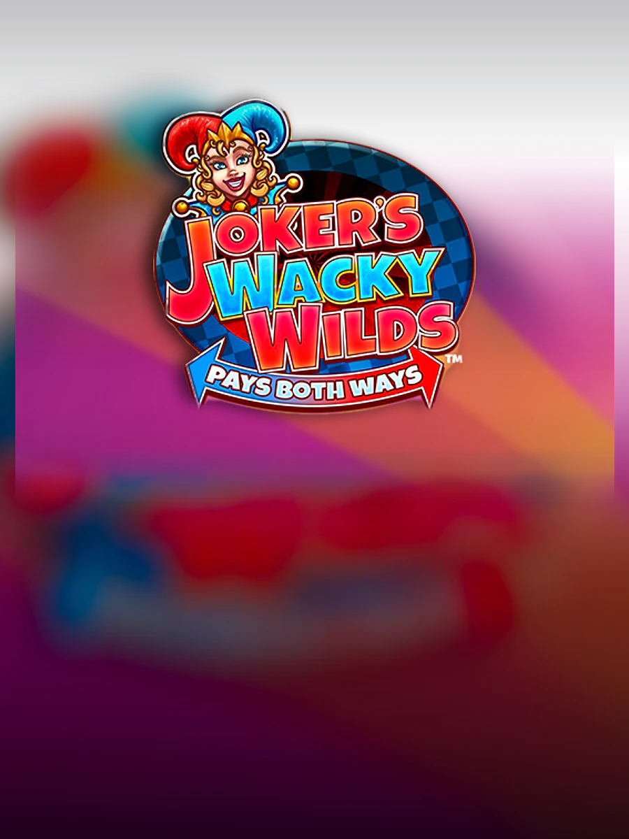 Joker’s Wacky Wilds Pays Both Ways slot artwork