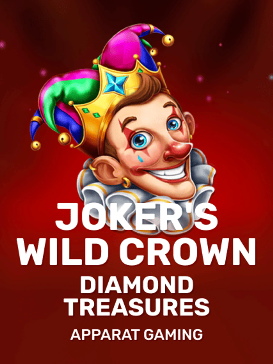 Joker's Wild Crown - Diamond Treasures slot artwork