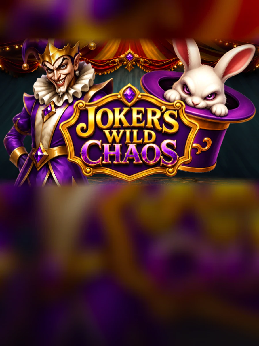 Joker’s Wild Chaos slot artwork