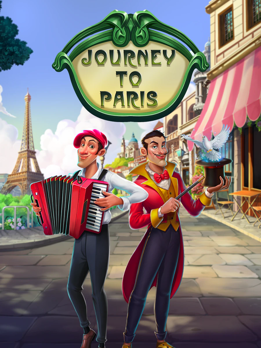 JOURNEY TO PARIS slot artwork