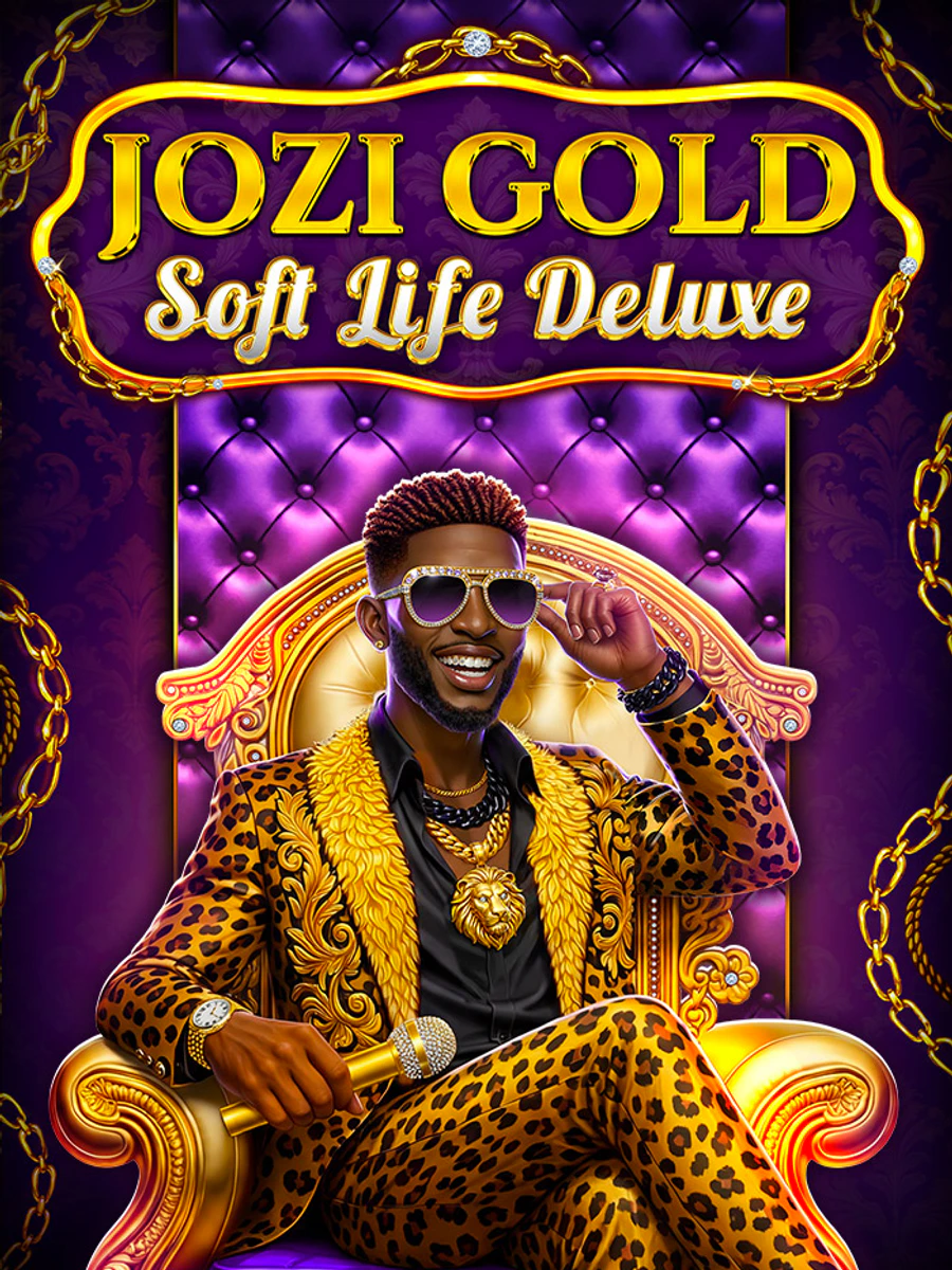 Jozi Gold: Soft Life Deluxe slot artwork