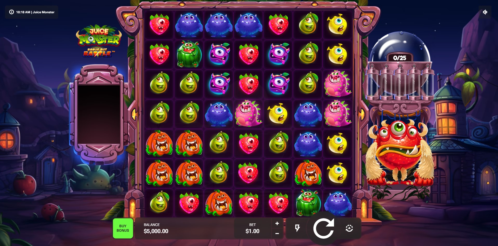 Juice Monster slot artwork
