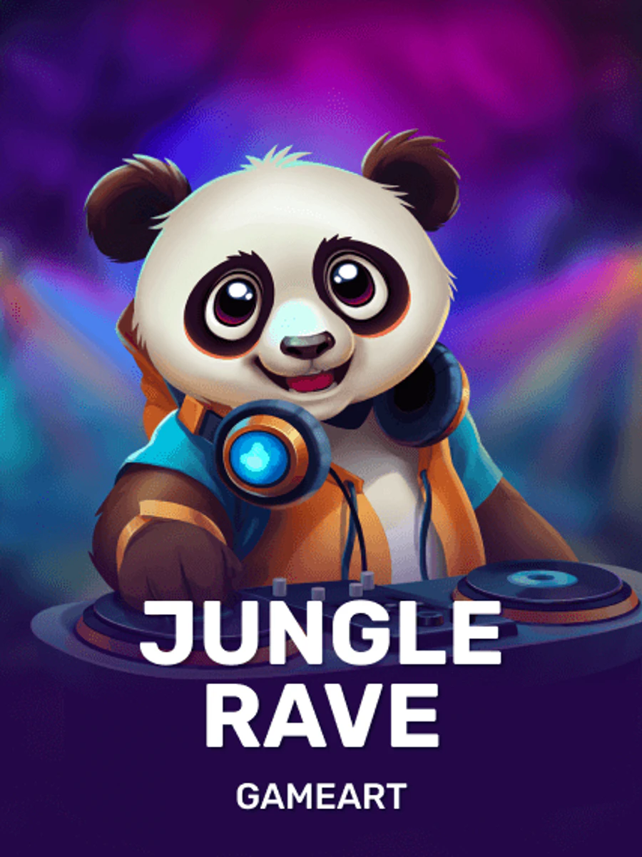 Jungle Rave casino game artwork