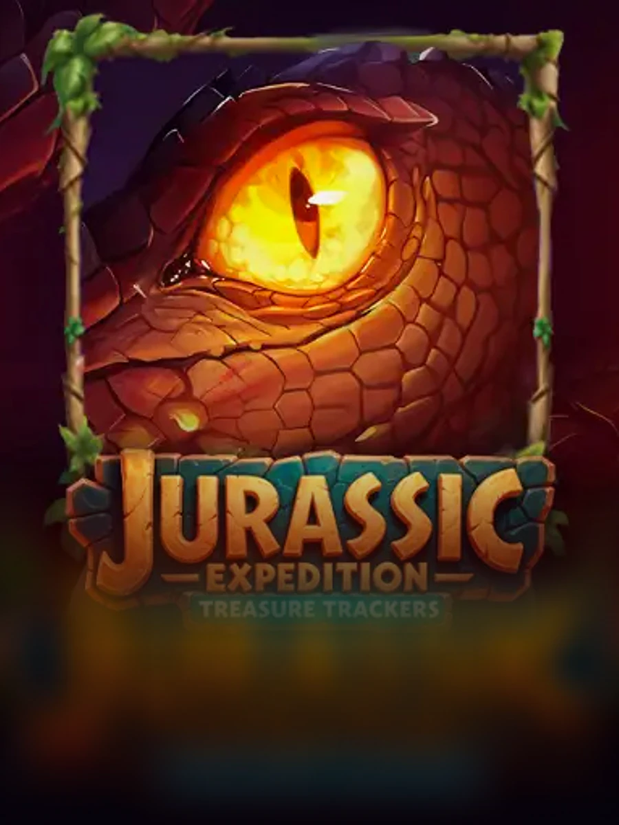 Jurassic Expedition: Treasure Trackers casino game artwork