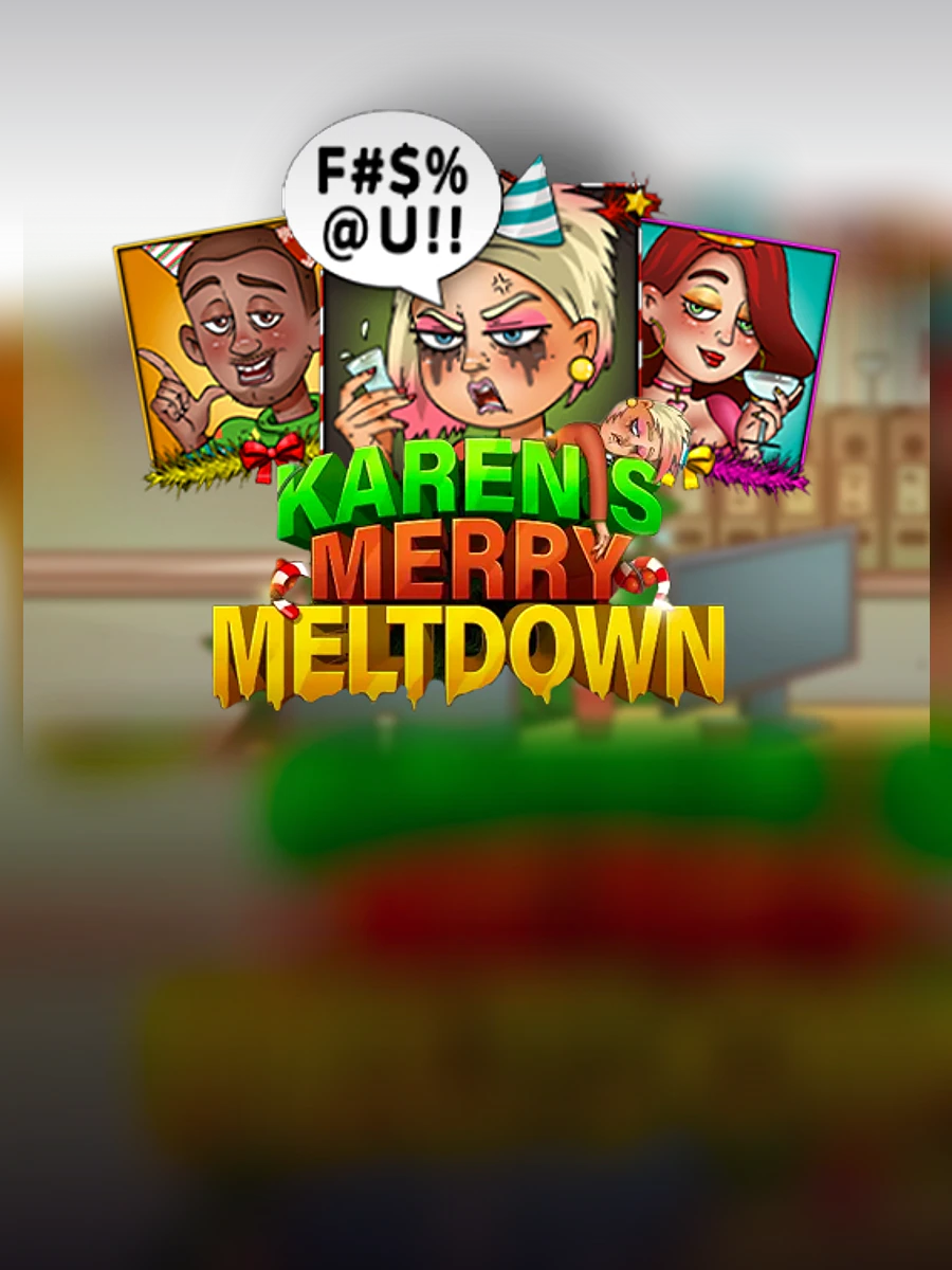 Karen’s Merry Meltdown slot artwork
