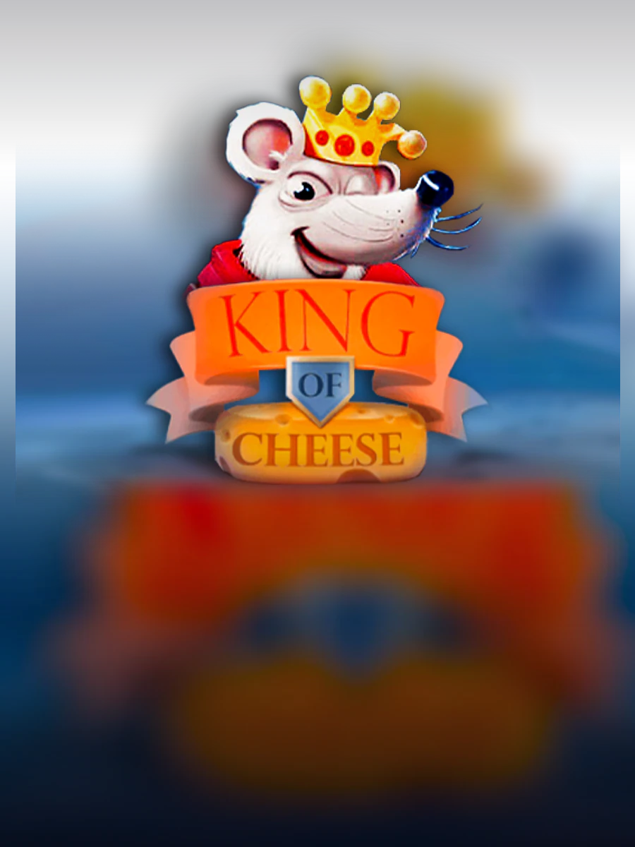 King of Cheese slot artwork
