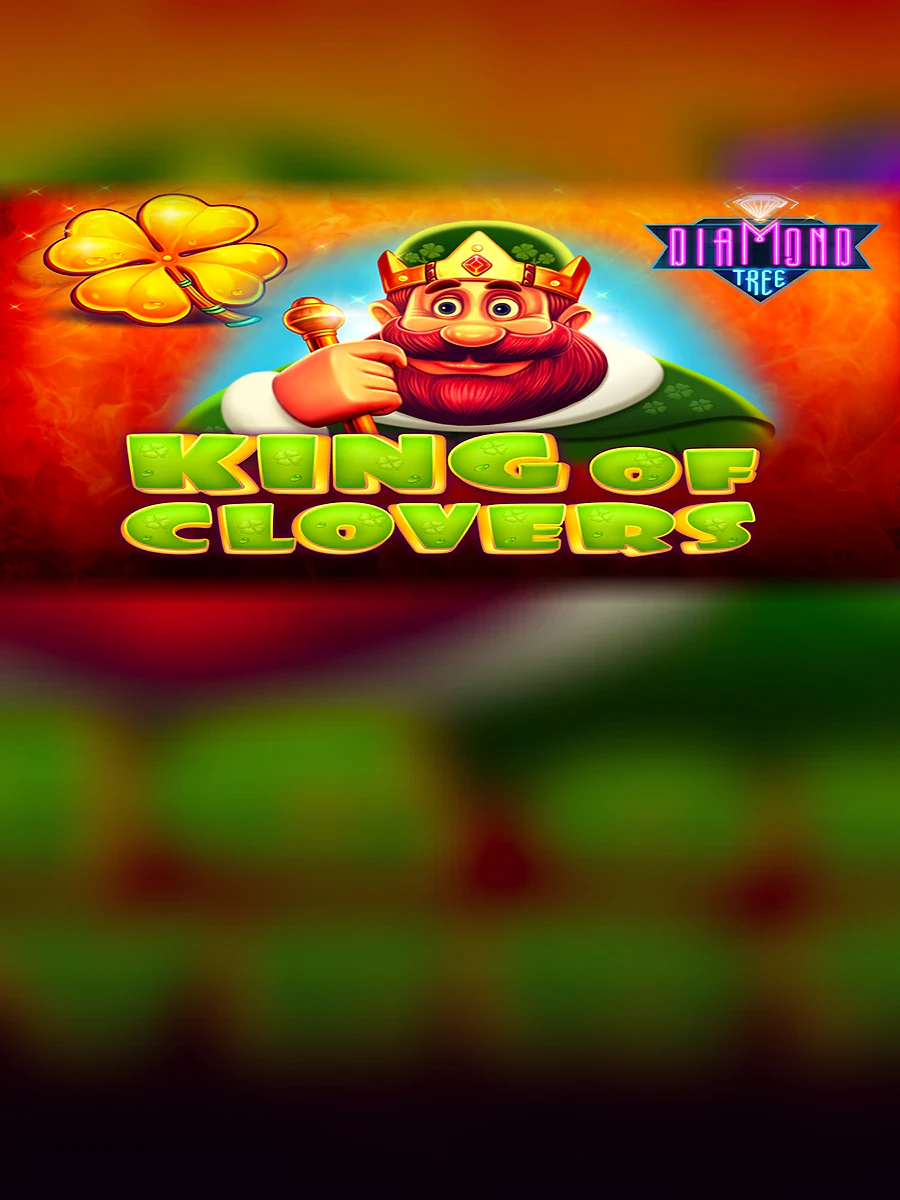 King of Clovers Diamond Tree Jackpot slot artwork