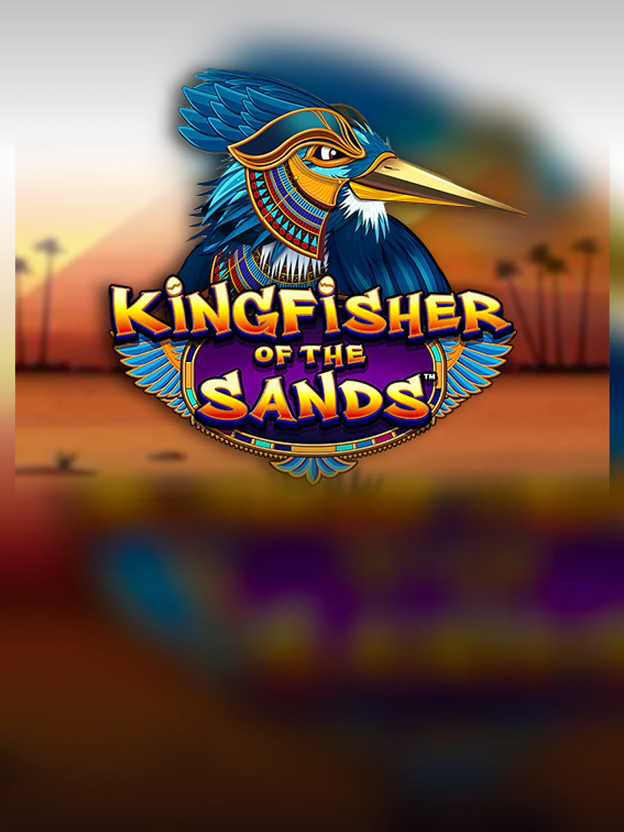 Kingfisher of the Sands slot artwork