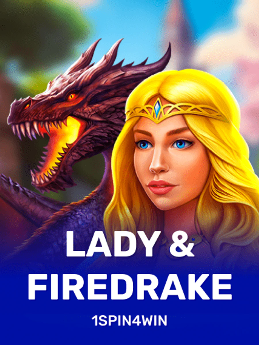 Lady & Firedrake slot artwork