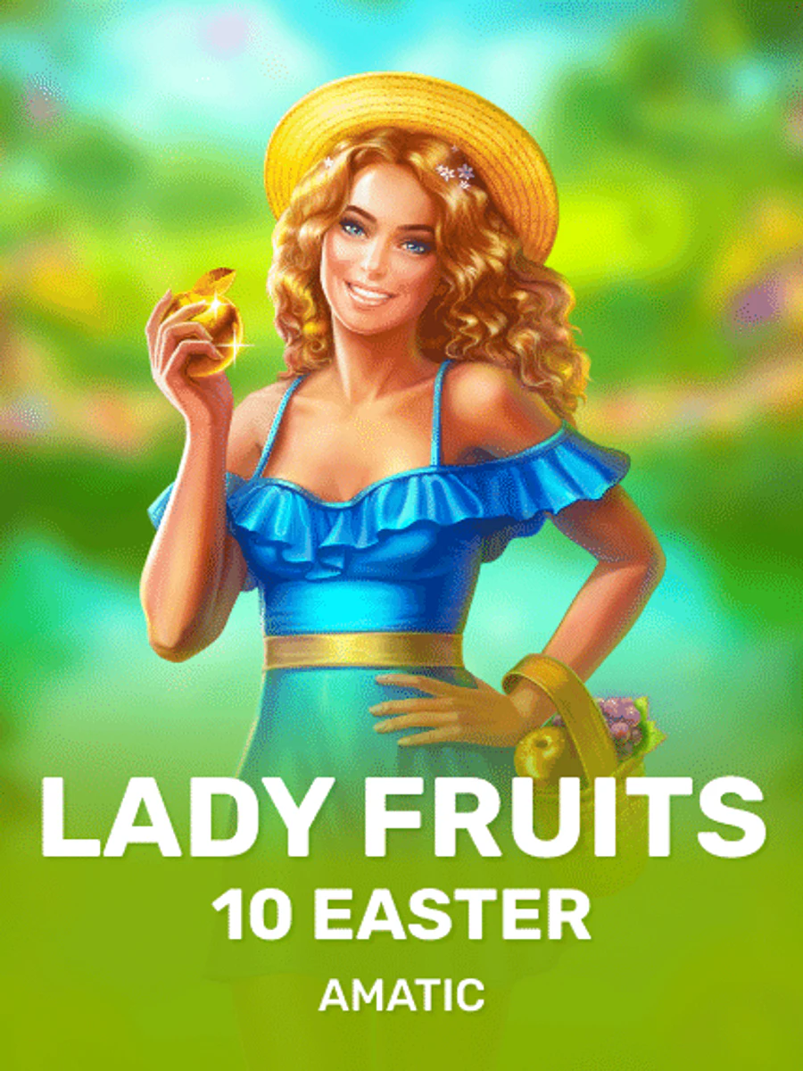 Lady Fruits 10 Easter slot artwork