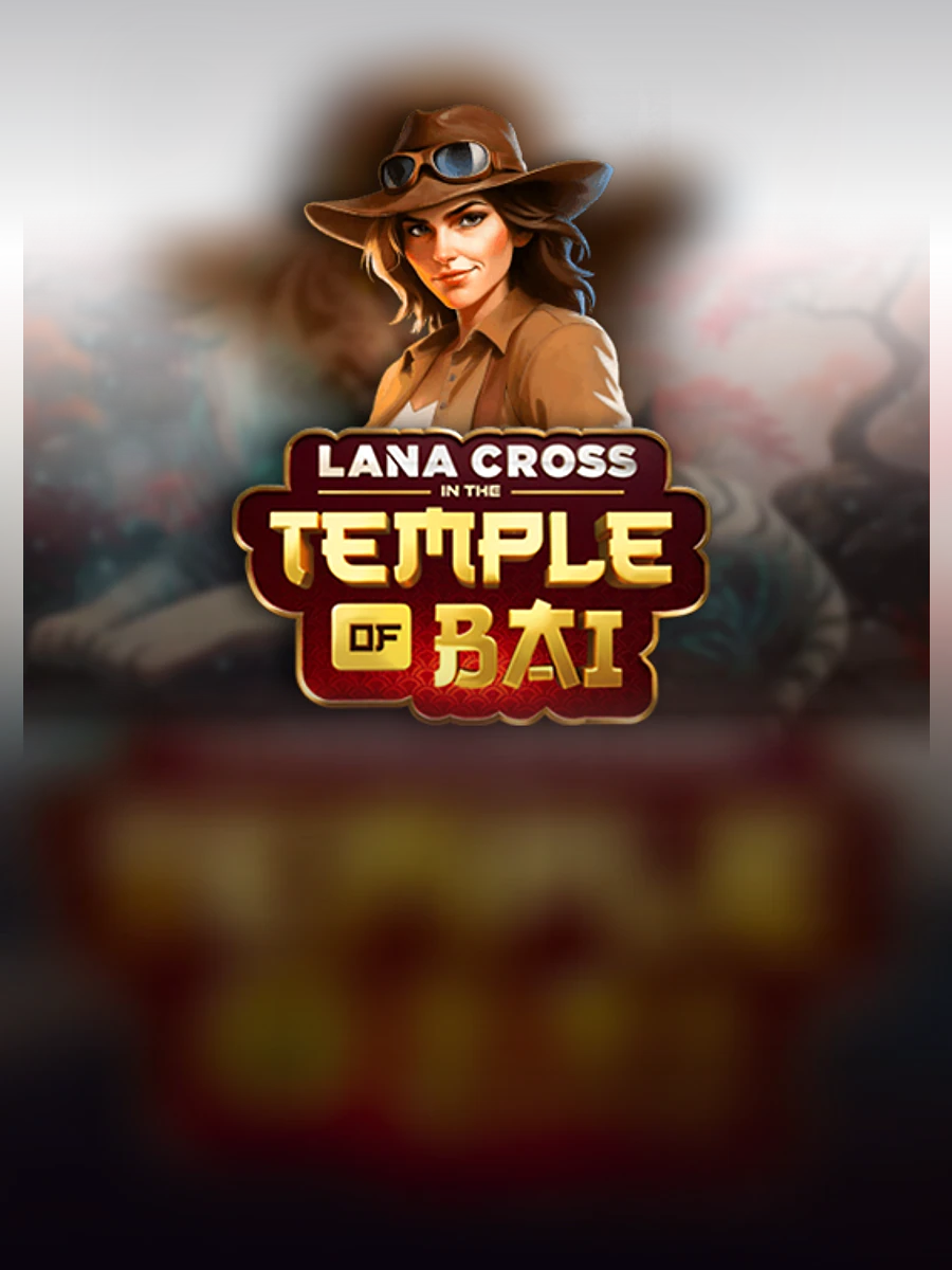 Lana Cross in the Temple of Bai slot artwork