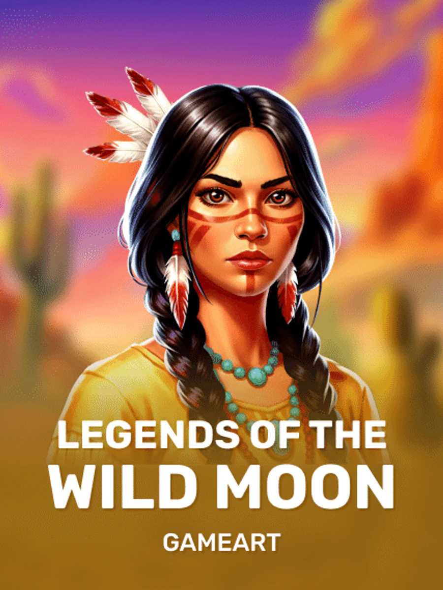 Legends of the Wild Moon slot artwork