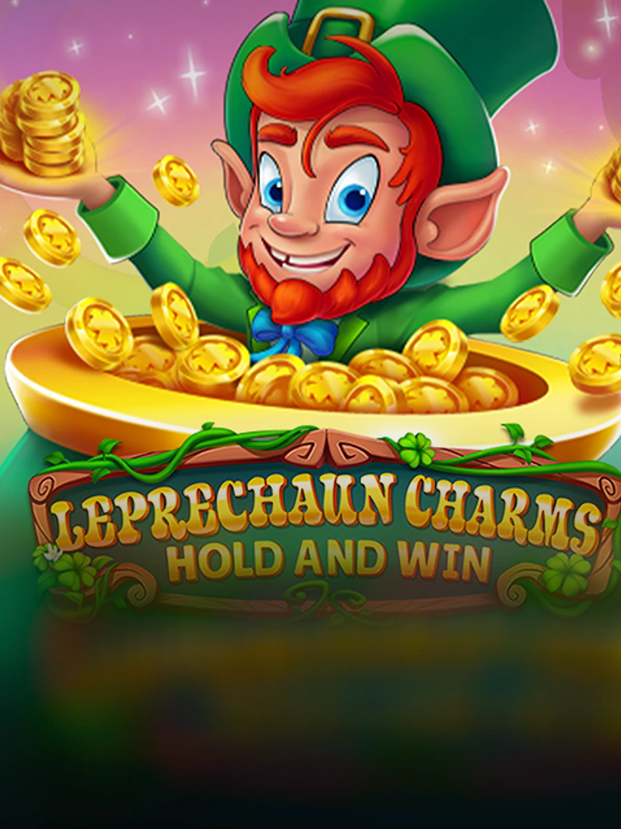 Leprechaun Charms Hold and Win slot artwork