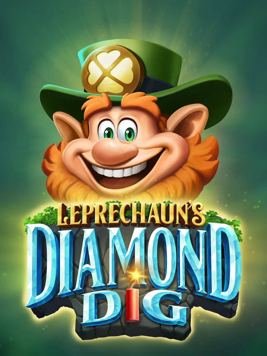 Leprechaun’s Diamond Dig instant game artwork