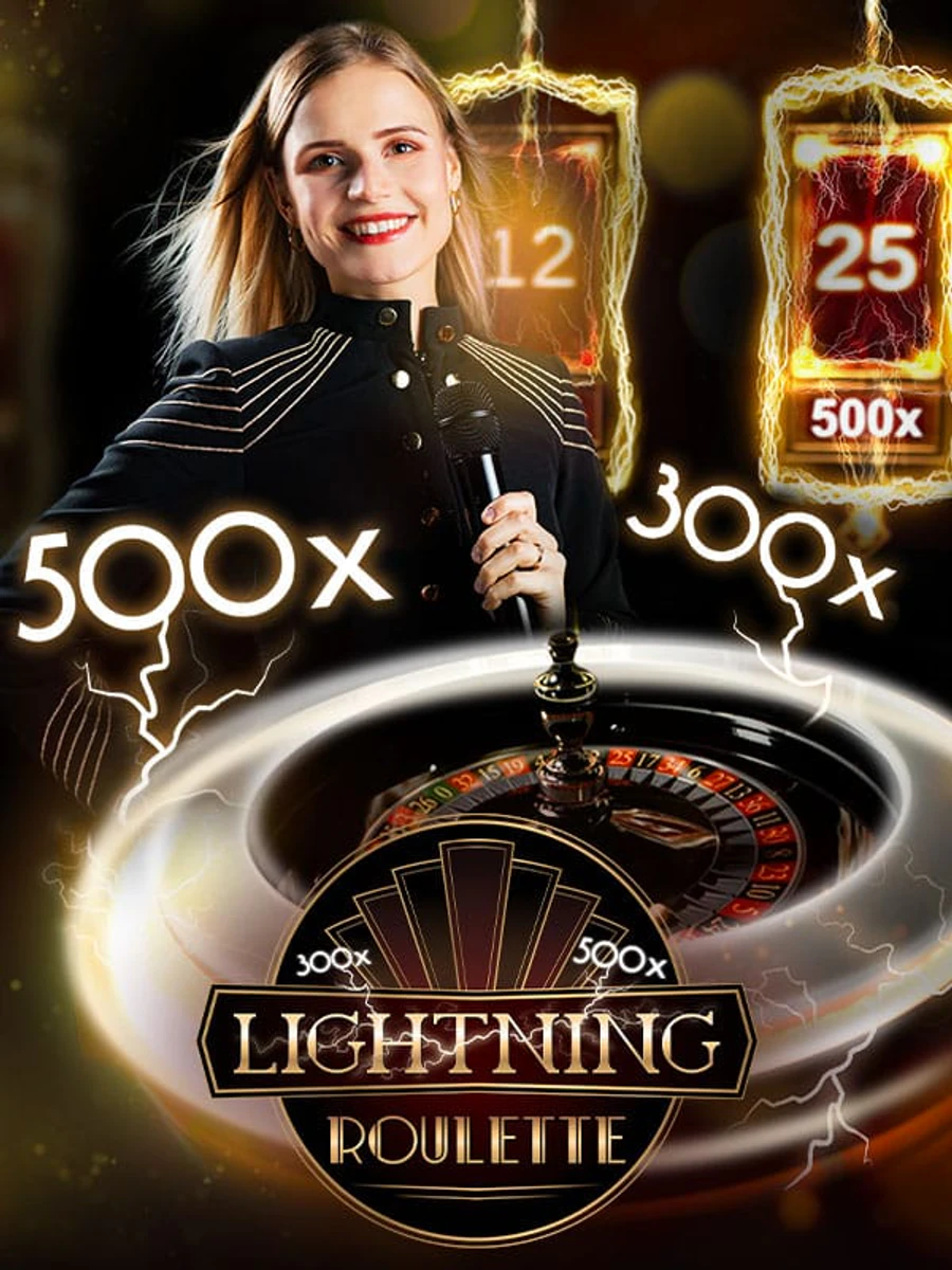 Lightning Roulette casino game artwork
