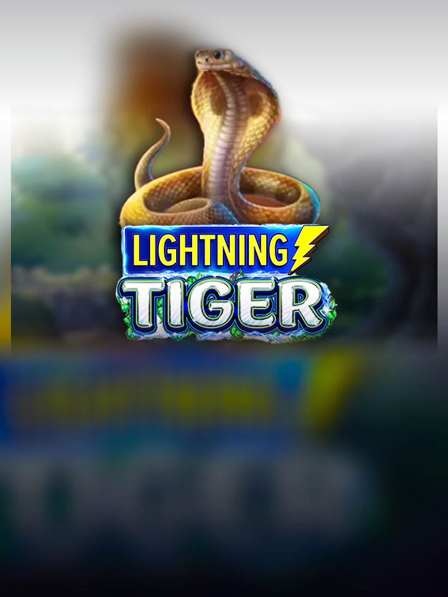 Lightning Tiger slot artwork