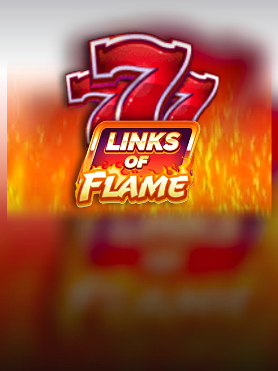 Links of Flame slot artwork