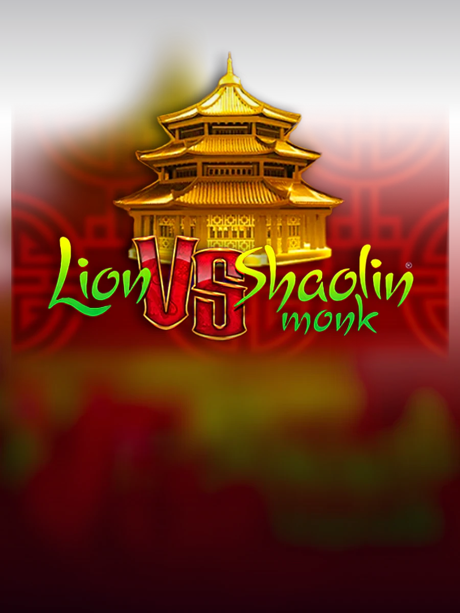 Lion vs Shaolin Monk slot artwork