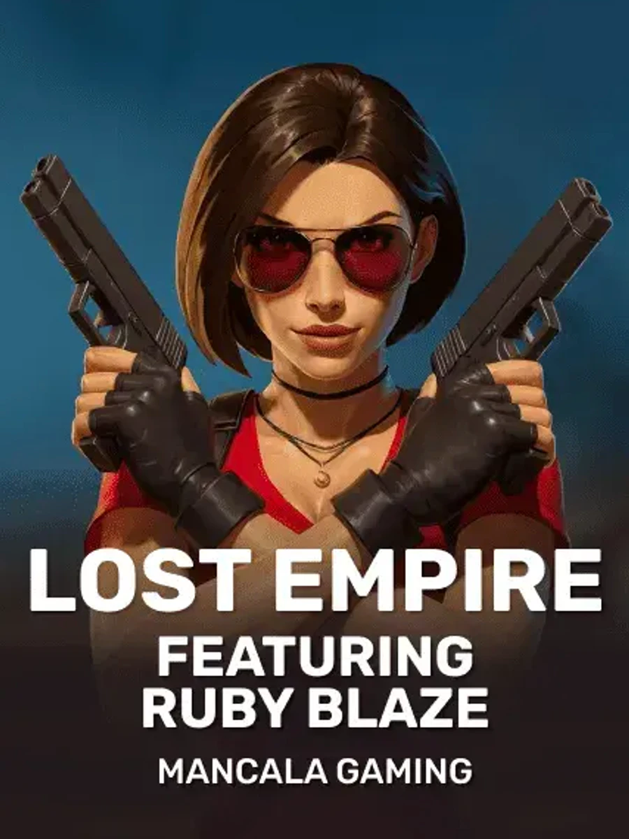 Lost Empire: Featuring Ruby Blaze slot artwork