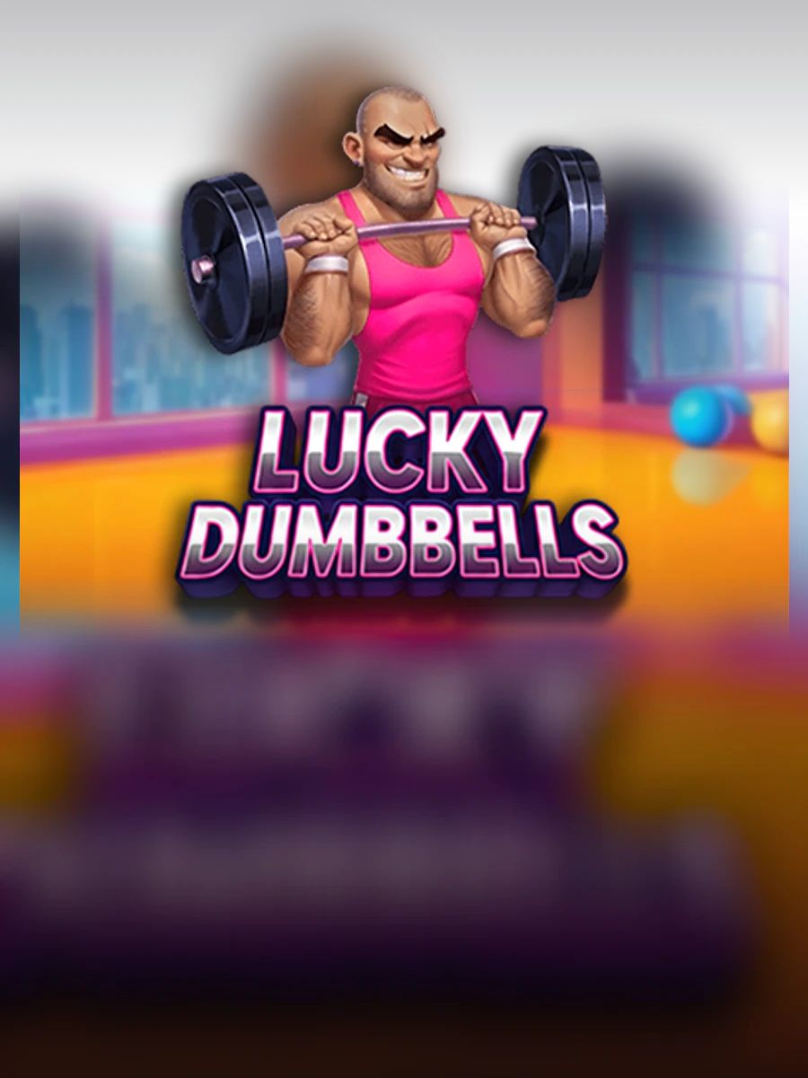 Lucky Dumbbells slot artwork