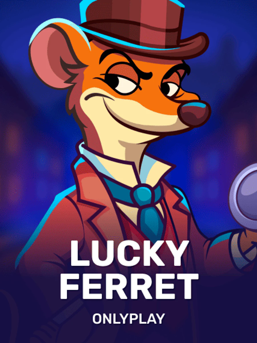 Lucky Ferret slot artwork