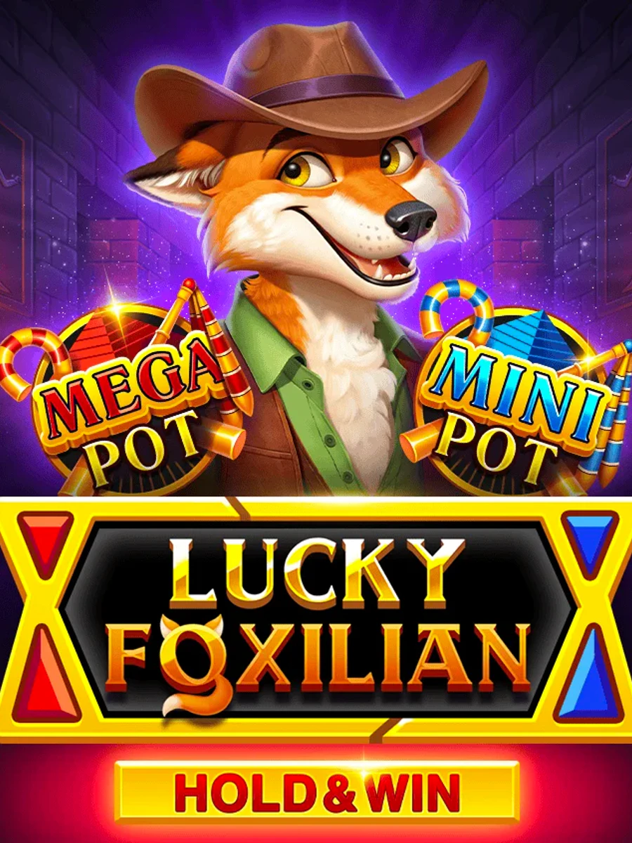 Lucky Foxilian Hold And Win slot artwork