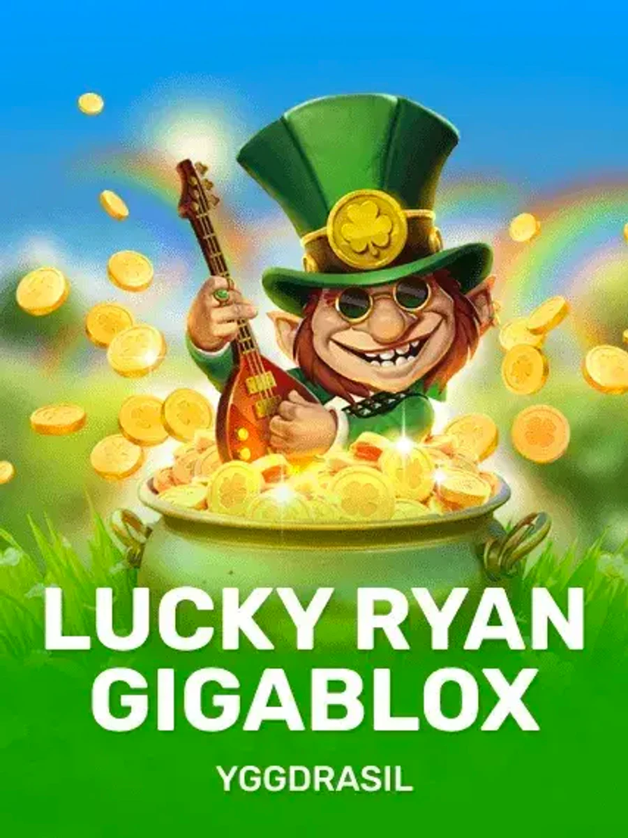 Lucky Ryan Gigablox slot artwork