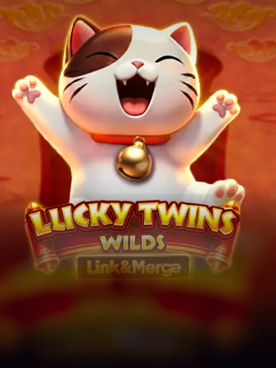 Lucky Twins Wilds Link & Merge slot artwork
