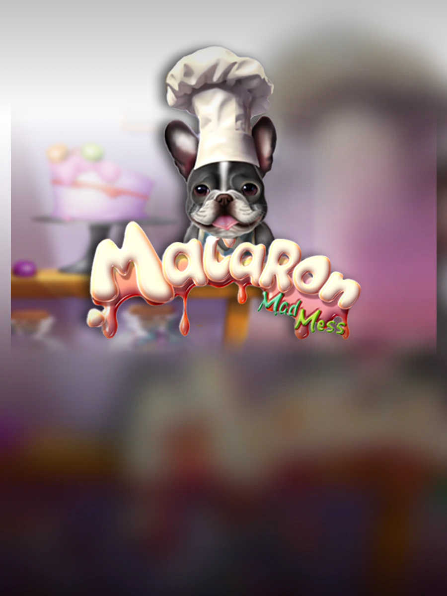 Macaron Mad Mess slot artwork