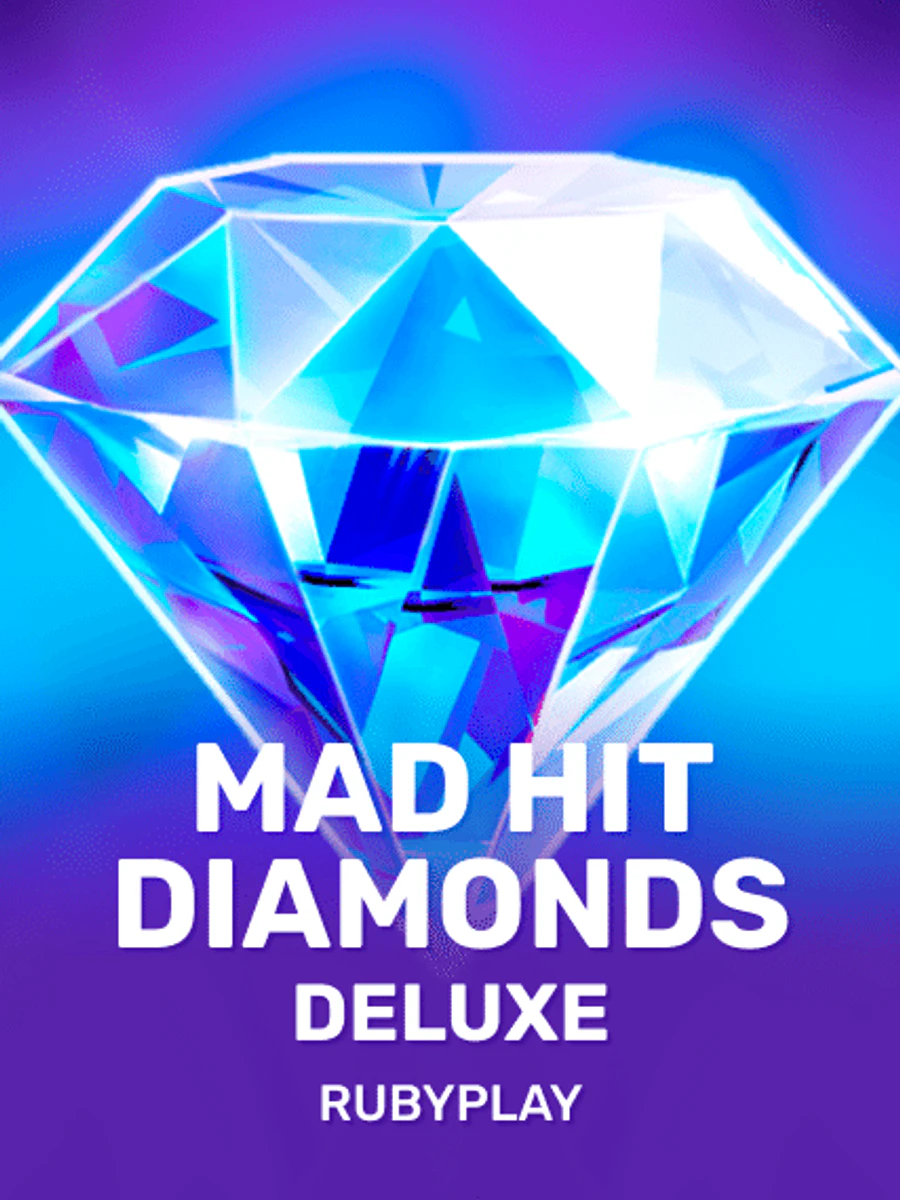 Mad Hit Diamonds Deluxe slot artwork