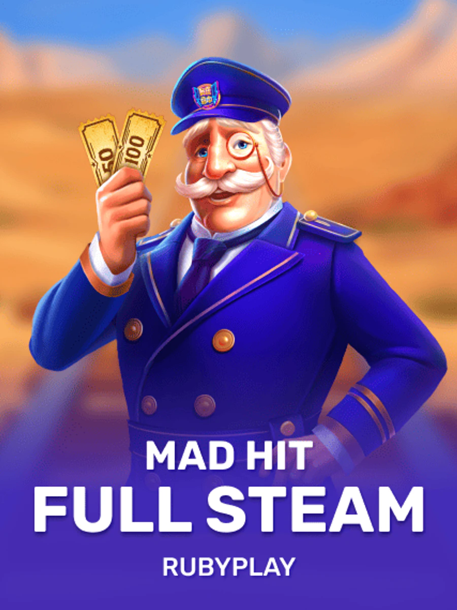 Mad Hit Full Steam slot artwork